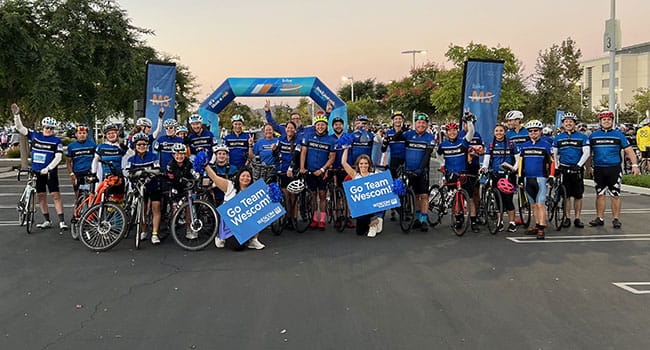 Wescom Raises Funds, Participates in Bike MS: Bay to Bay 2024